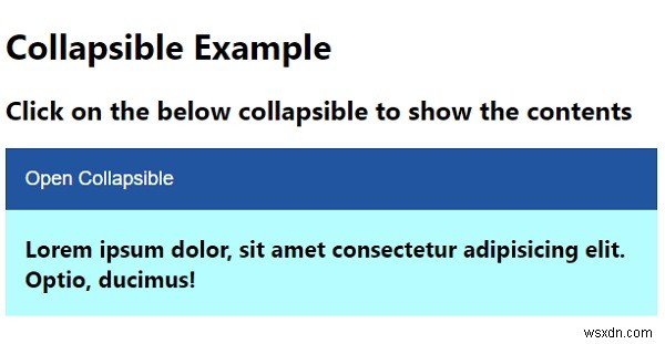 CSS와 JavaScript로 접고 펼칠 수 있는 섹션(Collapsible) 구현하는 방법