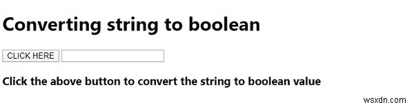 자바스크립트에서 문자열을 불리언(Boolean)으로 변환하는 방법