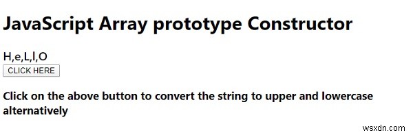 JavaScript 배열 프로토타입(Array Prototype) 생성자 – 배열에 새 메서드와 속성 추가하기