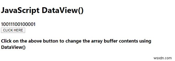 자바스크립트 DataView() – ArrayBuffer를 읽고 쓰는 저수준 인터페이스
