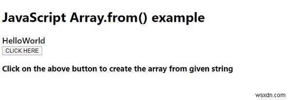 JavaScript Array.from() 메서드 완벽 정리 – 문자열을 배열로 변환하는 방법