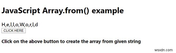 JavaScript Array.from() 메서드 완벽 정리 – 문자열을 배열로 변환하는 방법