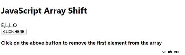 JavaScript 배열 shift() 메서드 완벽 정리 – 첫 번째 요소 제거하기