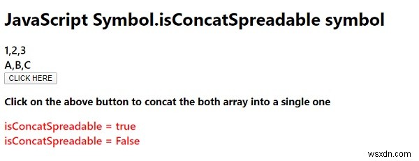 JavaScript Symbol.isConcatSpreadable 심볼 – concat() 배열 병합 동작 제어하기