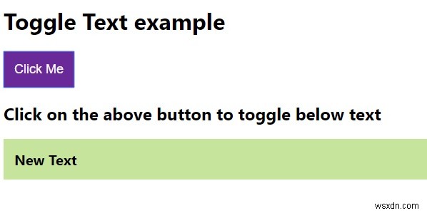 JavaScript로 텍스트 전환(Toggle) 구현하기 – 버튼 클릭 시 내용 바꾸는 방법
