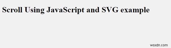 JavaScript와 SVG로 스크롤에 따라 선을 그리는 방법