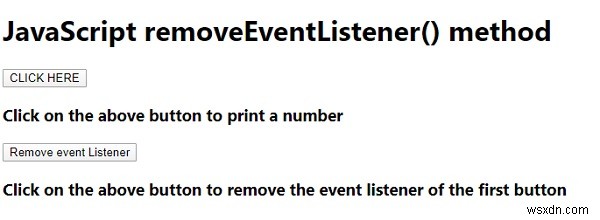 예제로 배우는 JavaScript removeEventListener() 메서드 완벽 가이드