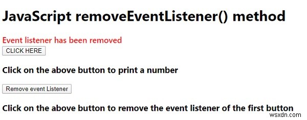 예제로 배우는 JavaScript removeEventListener() 메서드 완벽 가이드