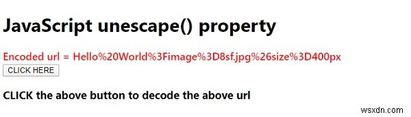 JavaScript unescape() 함수 완벽 정리: 사용법과 예제