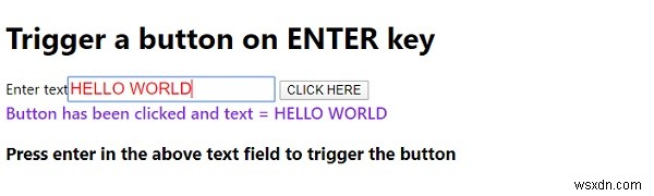 JavaScript에서 ENTER 키 입력으로 버튼 클릭 이벤트 실행하기