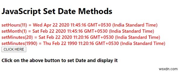 JavaScript 날짜 설정 방법 총정리 – setDate부터 setTime까지