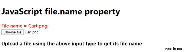 JavaScript File.name 속성 완벽 정리 – 파일 경로 없이 이름만 가져오는 방법