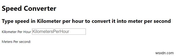 HTML과 JavaScript로 간단한 속도 변환기 만들기