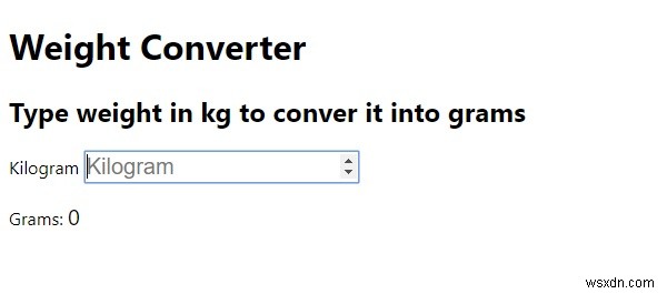 HTML과 JavaScript로 간단한 무게 변환기 만들기: kg → g 실시간 변환 완벽 가이드