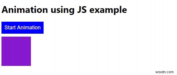JavaScript로 애니메이션 구현하기 – setInterval()을 활용한 실전 예제