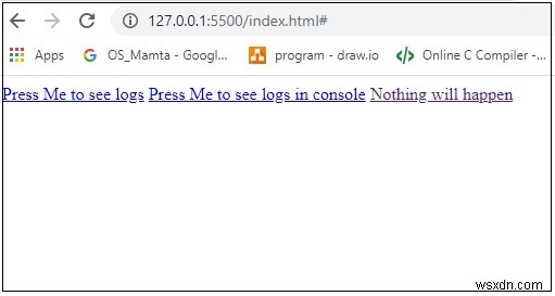 href가 #으로 시작하는 링크의 JavaScript 클릭 기능을 비활성화하는 방법