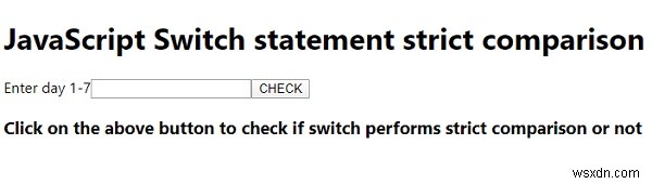 자바스크립트 switch문의 엄격한 비교(===) 완벽 이해하기