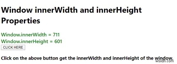 JavaScript window innerWidth와 innerHeight 속성 완벽 정리