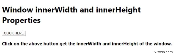 JavaScript window innerWidth와 innerHeight 속성 완벽 정리