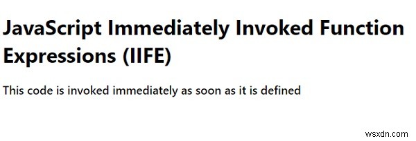 JavaScript 즉시 실행 함수(IIFE)란? 자체 호출 함수 완벽 정리