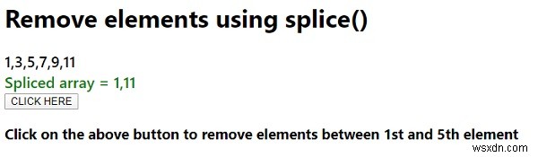 JavaScript splice() 메서드로 배열 요소 제거하는 방법 – 예제로 배우기