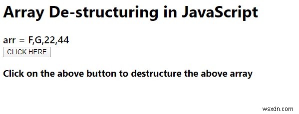 JavaScript 배열 구조 분해(Destructuring) 완벽 가이드