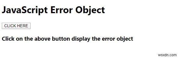 JavaScript 오류(Error) 객체 완벽 이해하기: name과 message 속성 활용법