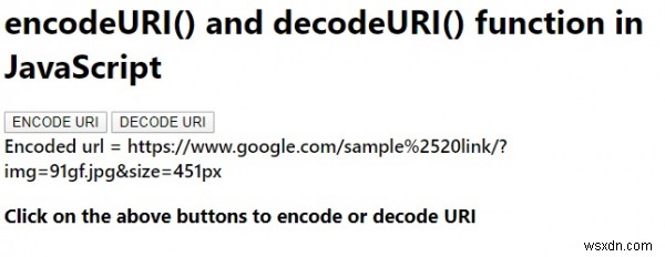 JavaScript의 encodeURI() 및 decodeURI() 함수 완벽 정리