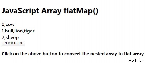 JavaScript array.flatMap() 메서드 – 중첩 배열을 손쉽게 평탄화하는 방법