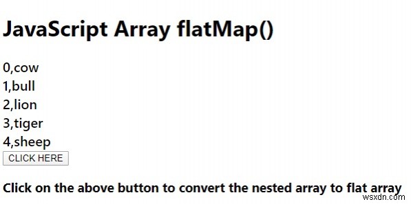JavaScript array.flatMap() 메서드 – 중첩 배열을 손쉽게 평탄화하는 방법