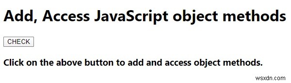 JavaScript 객체 메서드 추가 및 접근 방법 완벽 가이드