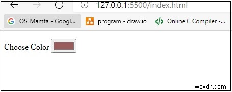JavaScript에서 색상 선택 입력(input type=color)의 onchange 이벤트가 동작하지 않을 때 해결 방법