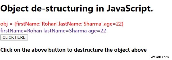 JavaScript 객체 구조 분해 할당(Destructuring) 완벽 가이드