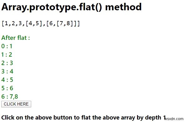JavaScript Array.prototype.flat() – 중첩 배열을 손쉽게 평탄화하는 방법