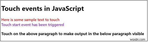 JavaScript 터치 이벤트(Touch Event) 완벽 정리
