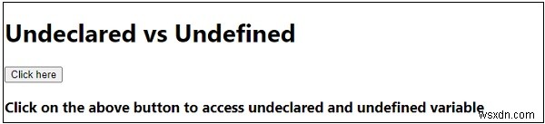 자바스크립트에서 선언되지 않음(Undeclared) 과 정의되지 않음(Undefined) 의 차이점 완벽 정리