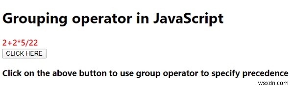 JavaScript 그룹화 연산자란? 연산자 우선순위 제어 방법과 예제