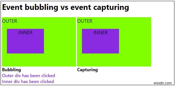 JavaScript 이벤트 버블링(Event Bubbling) vs 이벤트 캡처링(Event Capturing) 차이점 완벽 정리