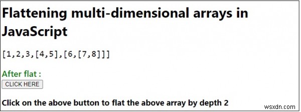JavaScript flat() 메서드로 다차원 배열 쉽게 평탄화하기
