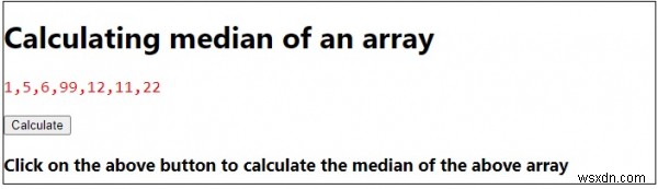 JavaScript로 배열의 중앙값(Median) 쉽게 계산하는 방법
