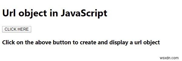 자바스크립트(JavaScript)로 URL 객체를 생성하고 활용하는 방법