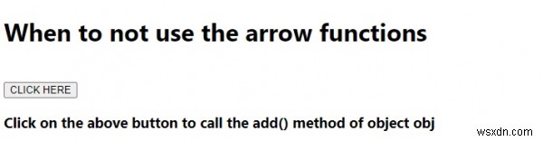 JavaScript 화살표 함수(Arrow Function)를 사용하면 안 되는 경우
