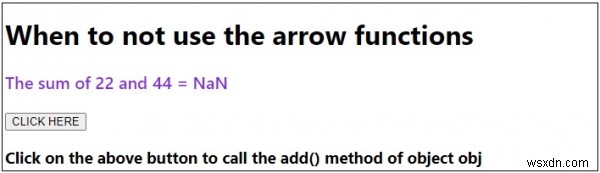 JavaScript 화살표 함수(Arrow Function)를 사용하면 안 되는 경우