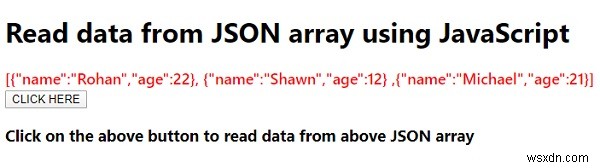 JavaScript로 JSON 배열에서 데이터 읽는 방법 (JSON.parse 활용)