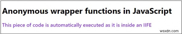 JavaScript 익명 래퍼 함수와 IIFE 완벽 이해하기