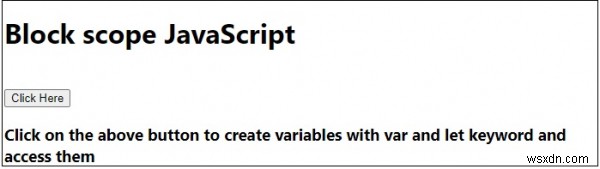 자바스크립트(JavaScript)는 블록 스코프(Block Scope)를 지원할까?