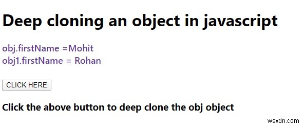 JavaScript에서 객체를 깊은 복제(Deep Clone)하는 방법