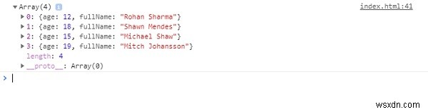JavaScript에서 원본 배열을 그대로 유지하면서 객체 키 이름을 변경하는 방법