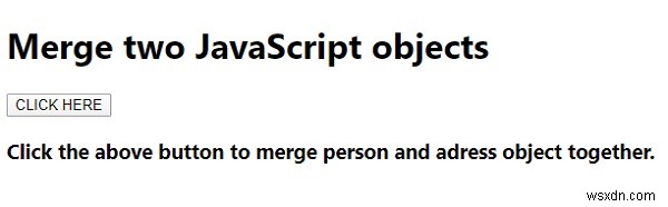 JavaScript에서 두 개의 객체(Object)를 병합하는 방법