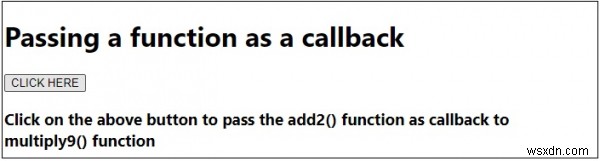 JavaScript에서 콜백(Callback)으로 함수 전달하는 방법